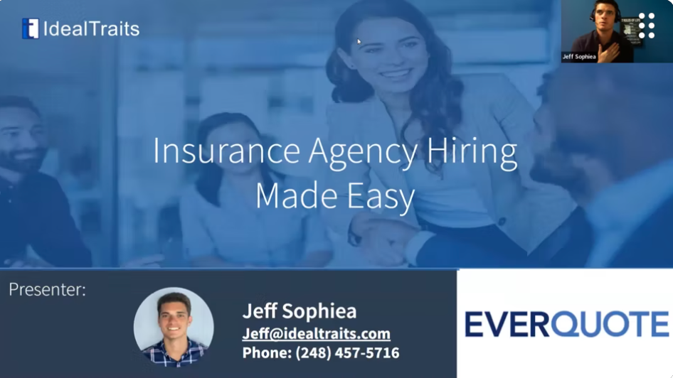 Insurance Hiring Strategies for Adapting to the New Employment Market with Jeff Sophiea
