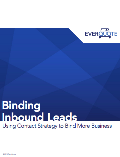 Binding Inbound Leads: Using Contact Strategy To Bind More Business