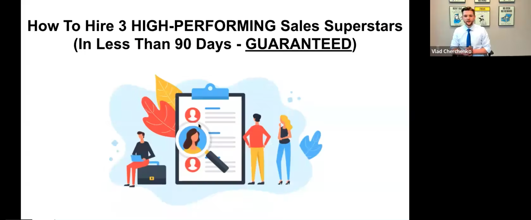 How To Hire 3 HIGH PERFORMING Sales Superstars In Less Than 90 Days (GUARANTEED) with Vlad Cherchenko